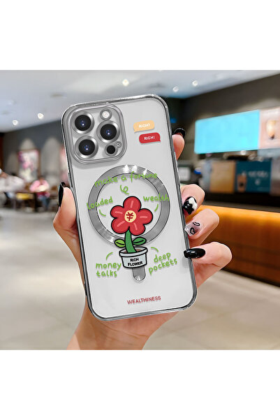 Hontinga حافظة هاتف لاسلكية من السيليكون الناعم الشفاف متوافقة مع هاتف iPhone...