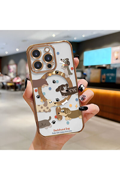 Hontinga حافظة هاتف لاسلكية من السيليكون الناعم الشفاف متوافقة مع هاتف iPhone...