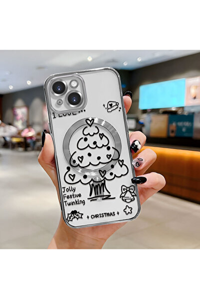 Hontinga حافظة هاتف لاسلكية من السيليكون الناعم الشفاف متوافقة مع هاتف iPhone...