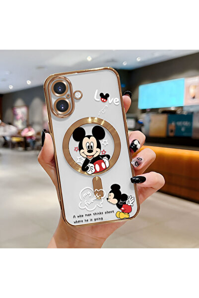 Hontinga حافظة هاتف لاسلكية من السيليكون الناعم الشفاف متوافقة مع iPhone 16 ب...