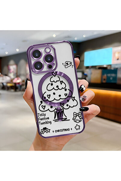 Hontinga حافظة هاتف لاسلكية من السيليكون الناعم الشفاف متوافقة مع هاتف iPhone...