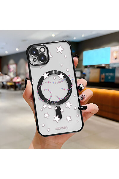 Hontinga حافظة هاتف لاسلكية من السيليكون الناعم الشفاف متوافقة مع هاتف iPhone...