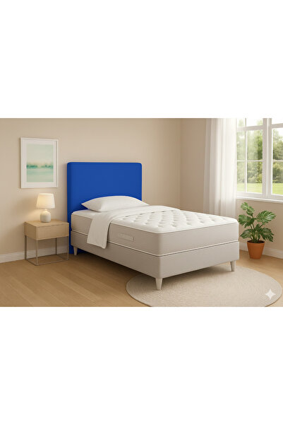 RS JANTİ STORE Çift Kişilik Baza Yatak Başlık Kılıfı 160x70 cm - Esnek Lastik...