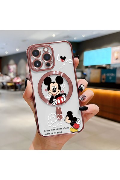 Hontinga iPhone 15 Pro Max Compatible Transparent Soft Silicone Magsafe Wirel...