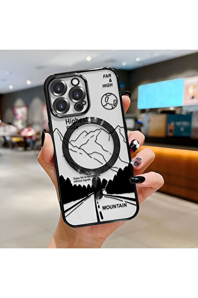 Hontinga حافظة هاتف لاسلكية من السيليكون الناعم الشفاف متوافقة مع هاتف iPhone...