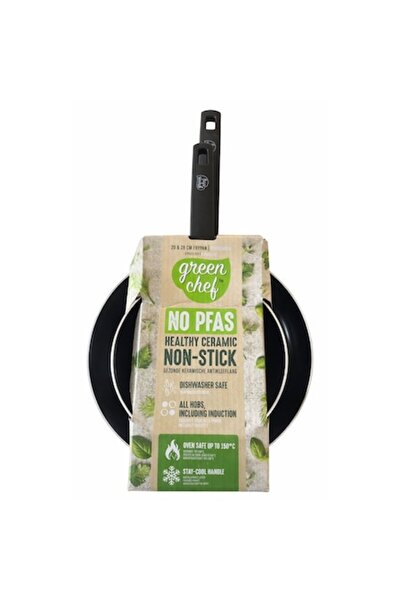 Green Chef Non-Stick Ceramic Frying Pan Set 20 and 28 cm