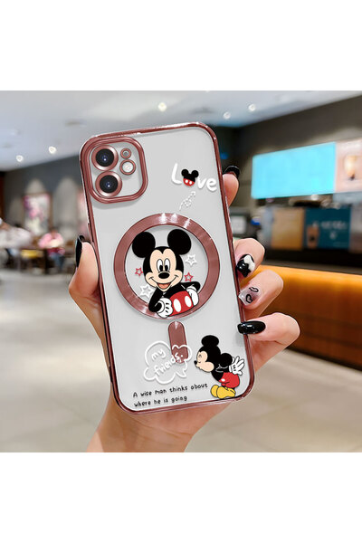 Hontinga iPhone 11 Compatible Transparent Soft Silicone Magsafe Wireless Phon...