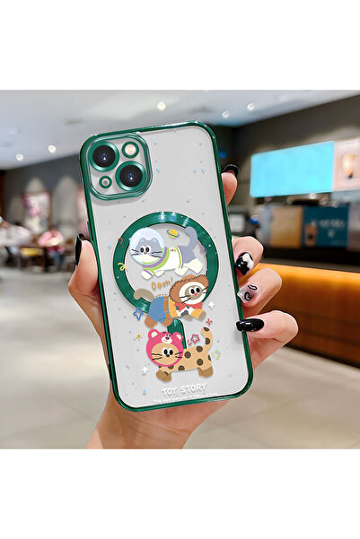 Hontinga حافظة هاتف لاسلكية من السيليكون الناعم الشفاف متوافقة مع هاتف iPhone...