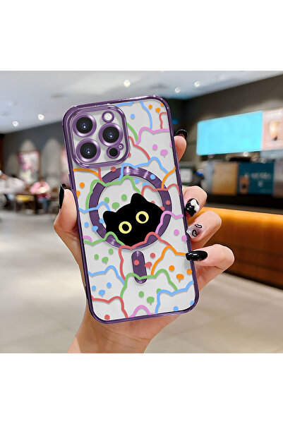 Hontinga حافظة هاتف لاسلكية من السيليكون الناعم الشفاف متوافقة مع هاتف iPhone...