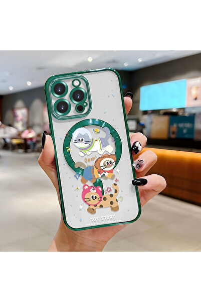 Hontinga حافظة هاتف لاسلكية من السيليكون الناعم الشفاف متوافقة مع هاتف iPhone...