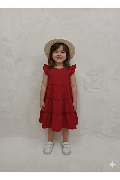 Bo-Gie Sleeveless Red Dress + Hat