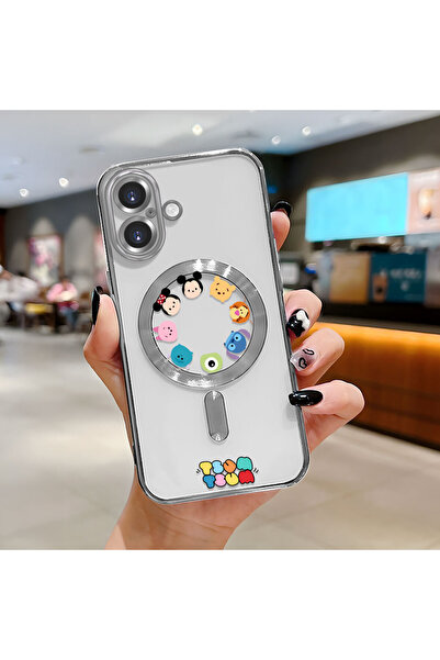 Hontinga iPhone 16 Compatible Transparent Soft Silicone Magsafe Wireless Phon...