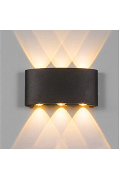 Luxera Lighting LED WALL LIGHT LUMARO 6W 420LM 3000K BLACK 168*78*42MM