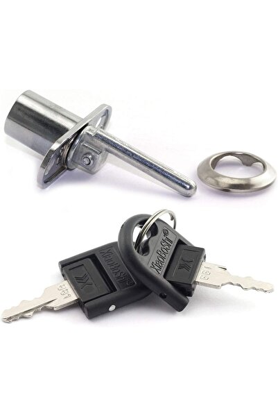 I Best FZE 2PCS 16mm Drawer Lock 1 Lock 3 Office Desk Cabinet Safety Associated Lock with 2 Keys