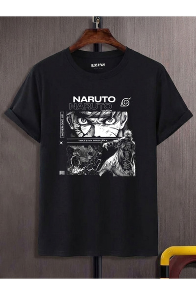 barsdepo Set tricou NARUTO cu imprimeu cu cadou PĂLĂRIE |   Calitate PREMIUM