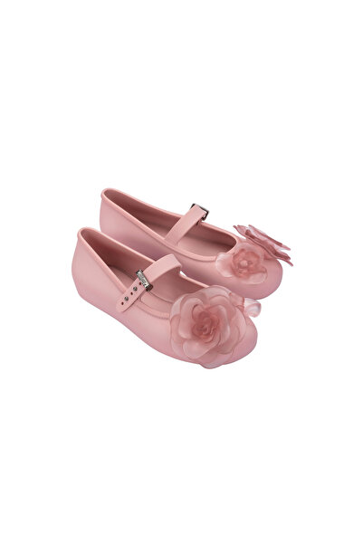 Mini Melissa أحذية باليه ناعمة للبنات حذاء مسطح وردي 37822