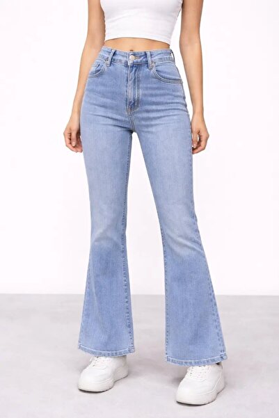 Cool & Sexy Women's Flared E Stretchy Jean