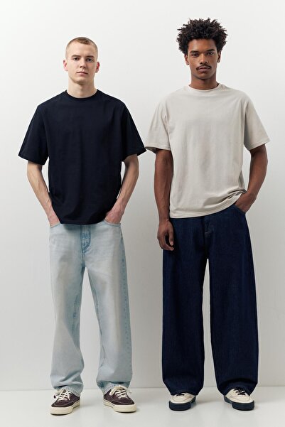 Pull & Bear 2'li basic t-shirt paketi