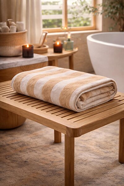 LEKUREN 100% Cotton Large Bath & Beach Towel