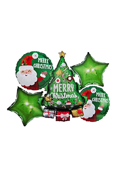 Ropet Set of 5 balloons, Christmas Tree, 45 - 78cm
