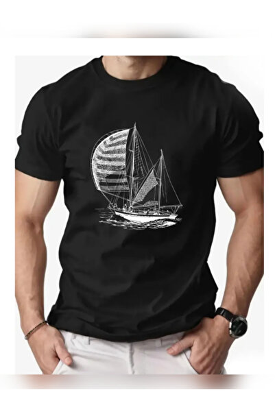 TİMİSİVA Μπλουζάκι Unisex oversized με τύπωμα με κοντό μανίκι και λαιμόκοψη, ...