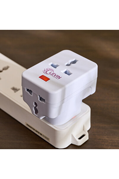 Home Box 3-Way Multi Plug Adapter