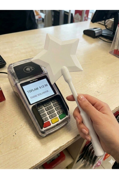 ENC Tasarım Sihirli Değnek Kart Tutucu – Temassız Ödeme POS Kartlık