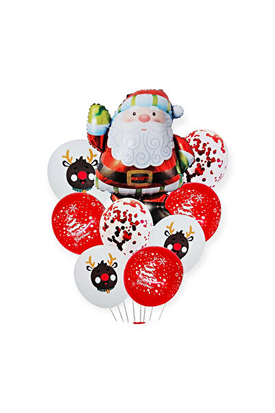 Ropet Set of 9 balloons, Santa Claus 30 - 95cm