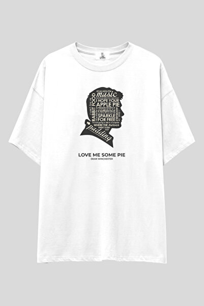 UmbraWear Supernatural "Love Me Some Pie" Oversized T-Shirt |   Unisex 100% C...