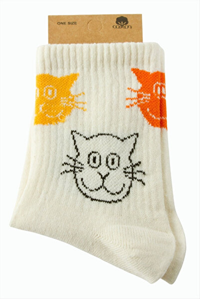 FREEDOM STOREE Cat College Socks 8*28