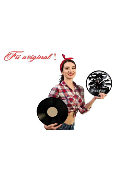 OEM Ceas de perete BARBERSHOP (personalizabil)
