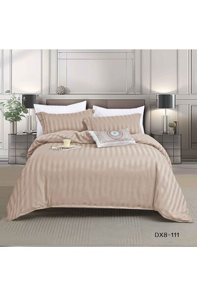 Primavara Lenjerie de Pat Damasc 3 Piese pentru o Persoană, Material Fin și R...