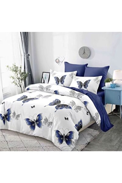 Casa Pucioasa Double Duvet Cover Set , Finet, 6 pieces, 3D Butterflies print ...