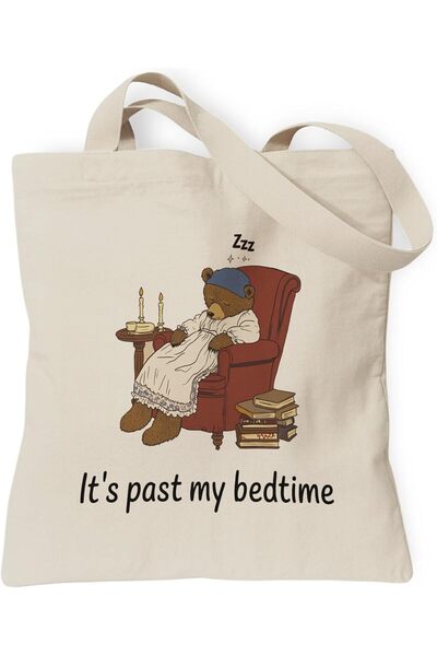 NASAQ TOTEUSVIA Canvas Tote Bag Aesthetic for Women