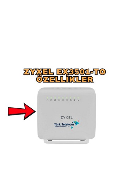 OEM Zyxel EX3501-T0 AX3000 Wi-Fi 6 Router Modem Refrubished