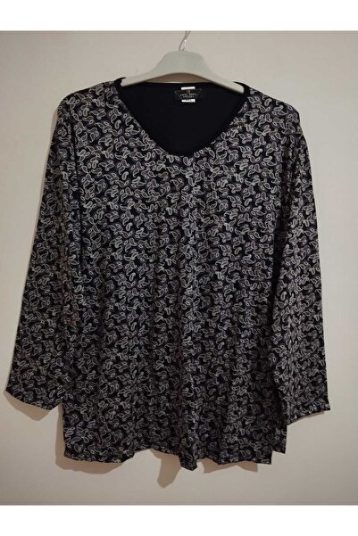 anne moda ankara Full Summer Long Sleeve 95% Viscose Anti-Sweat Blouse