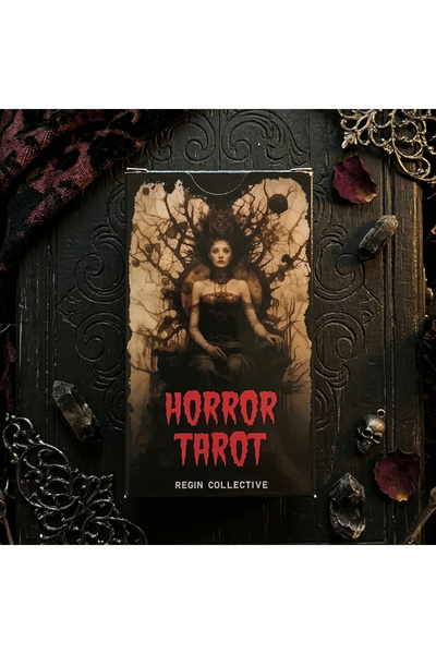 Tanem Mall Horror Tarot Kartları 78 Kartlık Tarot Destesi – Gotik Spiritüel F...