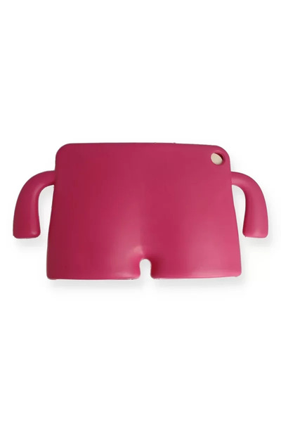 Epilons حافظة جالاكسي تاب A9 بشخصية من السيليكون - وردي