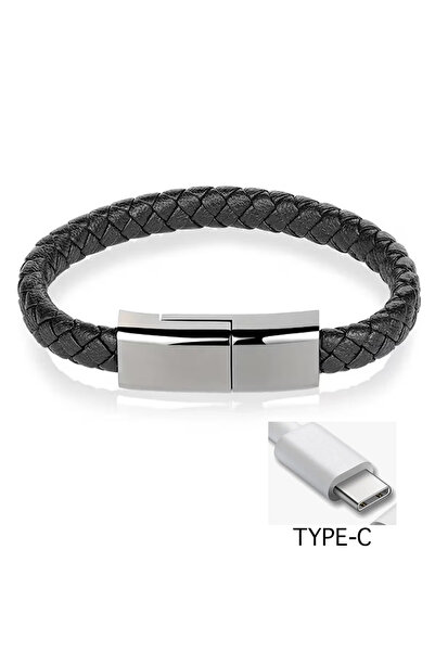 TE DOS Te-dos Type-c Usb-c To Usb Deri Bileklik Modeli Iphone Android Uyumlu ...