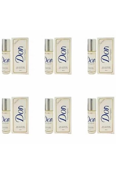 don perfume don French Fragrance Roll On Perfume 6ml 6 Pcs