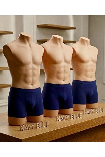 CSN CASANO Ανδρικά ελαστικά μποξεράκια Lycra 3 τεμαχίων