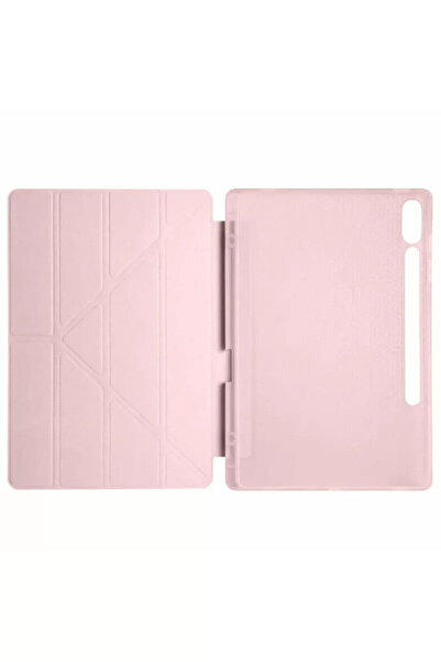 Epilons حافظة جالاكسي X610 تاب S9 Fe 12.4 حافظة تابلت مارس مع حامل قلم - ذهبي