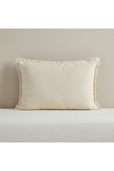 Home Box Atlanta Ezra Ribbed Solid Filled Cushion - 40x60 cm