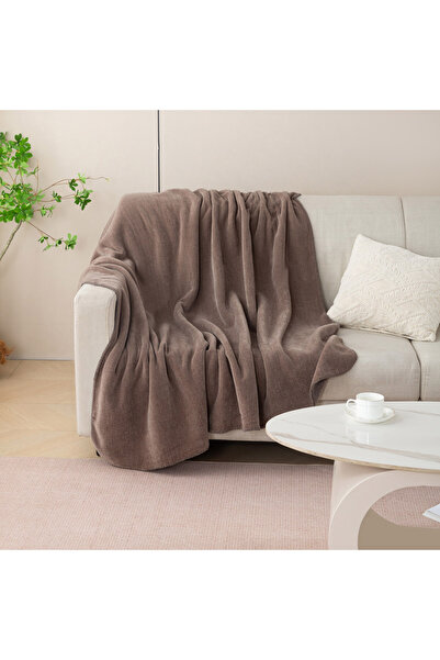 Home Box Logan Chenille Double Layer Twin Blanket - 150x220 cm