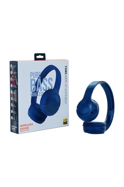 Generic سماعة رأس لاسلكية 600BT ستيريو مع خاصية إلغاء الضوضاء، سماعة رأس أصلي...