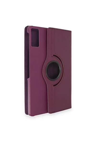 Epilons حافظة ريدمي باد إس إي 4G 360 درجة - حافظة جلدية للتابلت - لون برقوقي