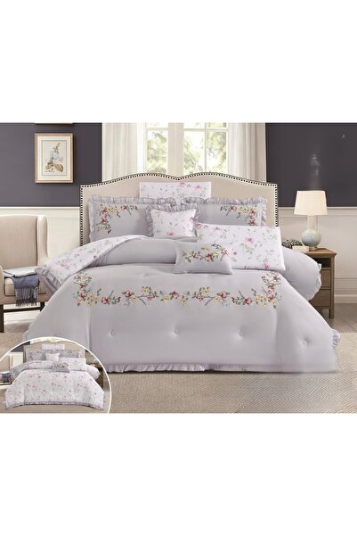 NAJMA Luxurious double-sided summer quilted Duvet cover set for a comfortable...