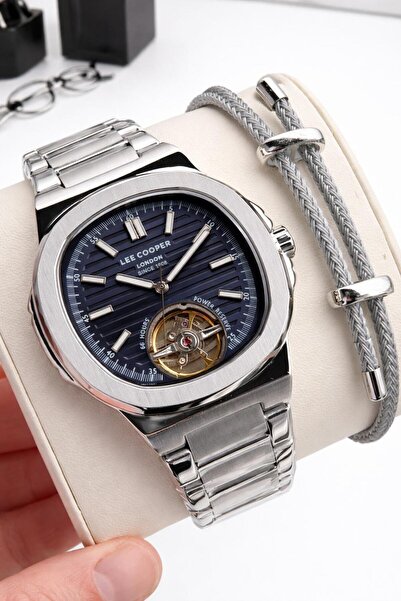 Lee Cooper 2 Year Warranty Automatic Mechanism Italian Bracelet Gift with 5 A...