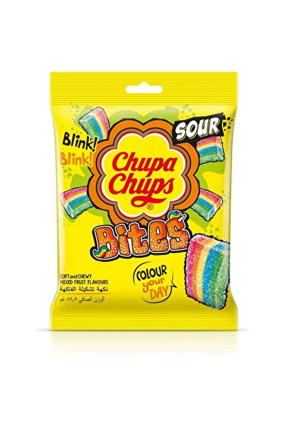 Chupa Chups Chupa Chup Sour Bite 85.5g,(12X4Packs)