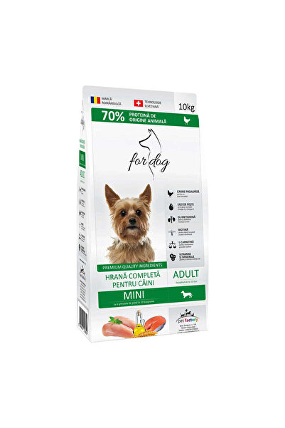 For Dog Hrană uscată pentru câini de talie mică, 10 kg